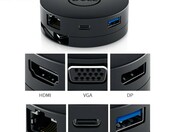 Dell DA300 USB-C HDMI VGA – adapter HUB – stan: używany – zdjęcie 2