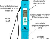Skalion PH – miernik PH do akwarium basenu – stan: używany – zdjęcie 2