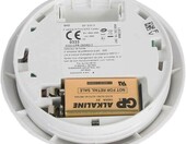 Czujnik dymu detektor SHD BP 90818 85dB biały (używany) – zdjęcie 3