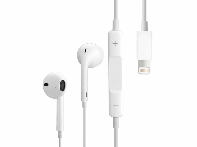 Apple – przewodowe słuchawki douszne, stan: używany