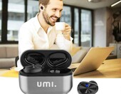 UMI W5s Bluetooth 5.2 IPX7 – słuchawki, srebrny (używany) – zdjęcie 3