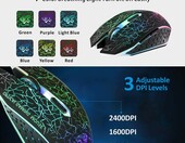 TENMOS M2 USB RGB – bezprzewodowa myszka optyczna (używany) – zdjęcie 3