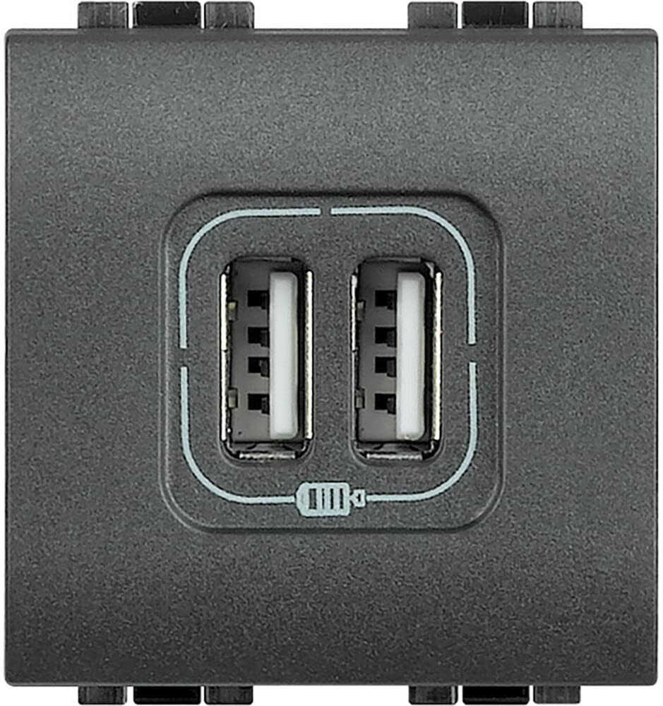 Legrand Bticino L4285C2 – ładowarka z 2 gniazdami (używany)