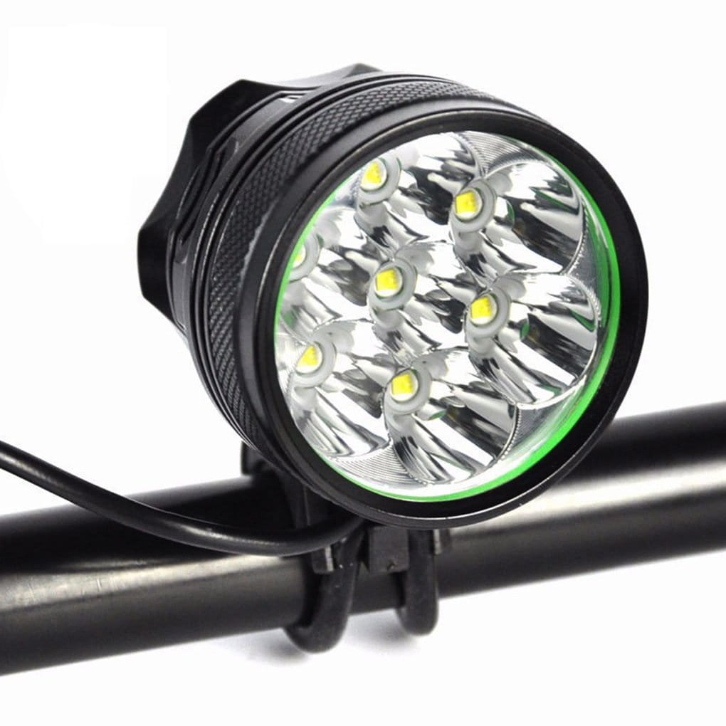 Super jasny reflektor rowerowy WasaFire XML T6 8000 lumenów