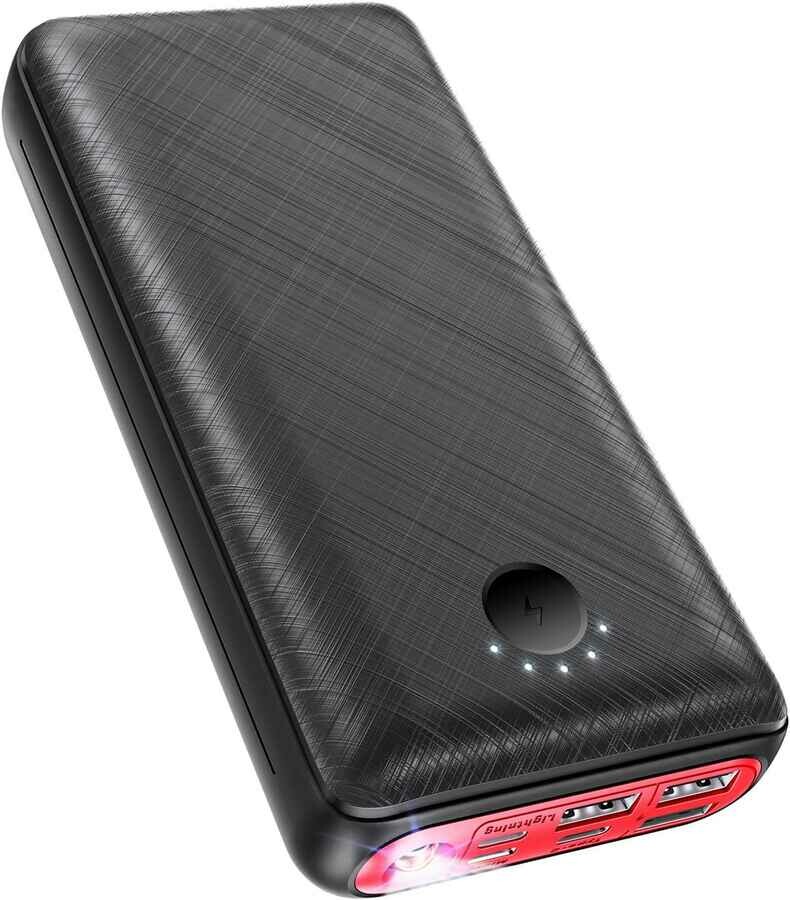 JIGA 30000mAh 3xUSB-C – power Bank – stan: nowy