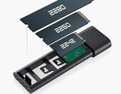 RSHTECH USB 3.2 Gen2 10 – aluminiowa osłona M.2 (stan nowy) – zdjęcie 4