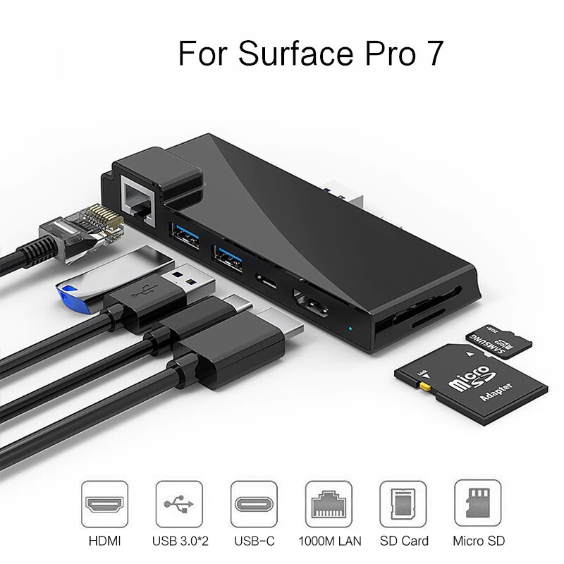 Microsoft Surface Pro 7 – adapter stacja (stan nowy)