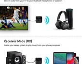 SONRU SPDIF BT5.0 TX RX – bezprzewodowy (stan nowy) – zdjęcie 2