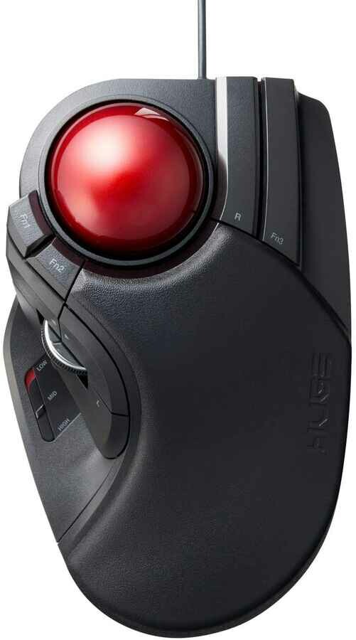 ELECOM – mysz trackballowa przewodowa – stan: nowy
