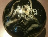 Aloha Black Bowling Ball – kula do kręgli, stan: używany – zdjęcie 1