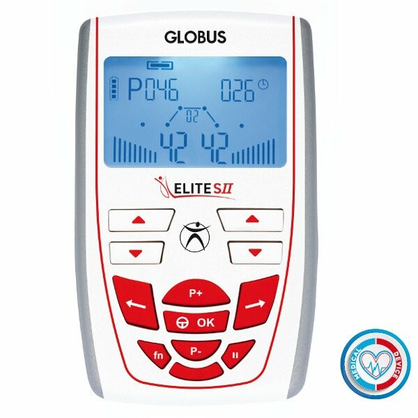 Globus ELITE S2 TENS/EMS – elektrostymulator (stan nowy)