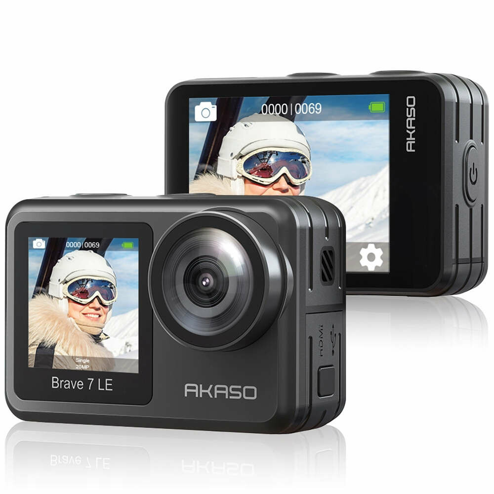 AKASO Brave 7 LE 4K – kamera sportowa – stan: nowy