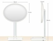 GUSTALA SK1802 2w1 – lusterko kosmetyczne – stan: nowy – zdjęcie 5