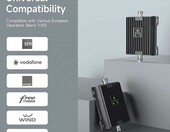 Wzmacniacz sygnału 4G LTE do domu 20 pasm antena, stan: nowy – zdjęcie 4