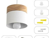 PUCHIKA E27 LED – nowoczesna lampa wisząca, stan: nowy – zdjęcie 3