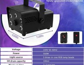 Wytwornica dymu na pilot LED 550W impreza (stan nowy) – zdjęcie 2