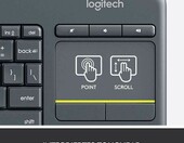 Logitech K400 Plus – klawiatura bezprzewodowa (używany) – zdjęcie 2