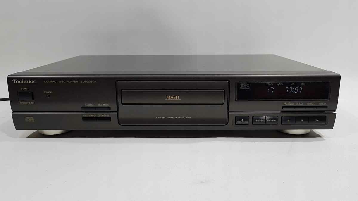 Technics SL-PG380A – odtwarzacz CD, czarny – ogłoszenie
