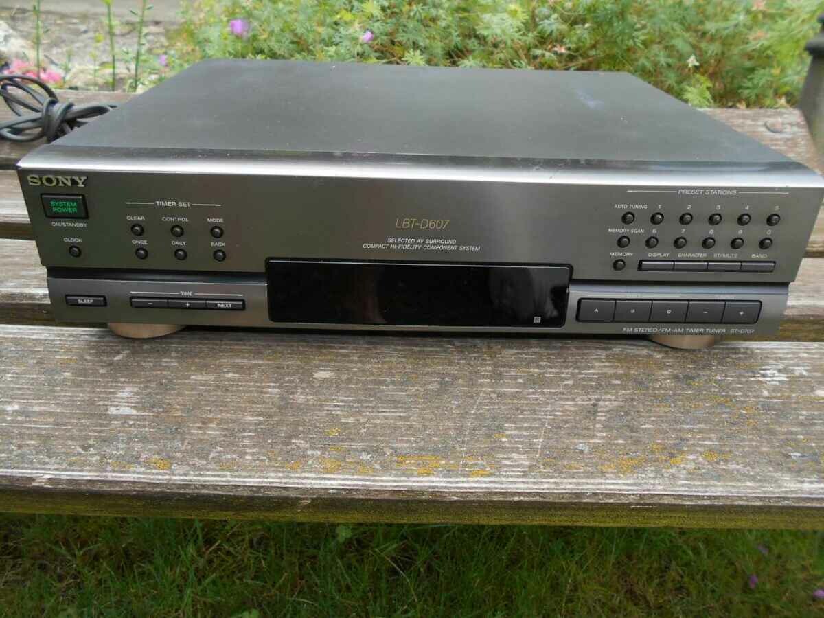 Sony LBT-D607 450W Japan – wzmacniacz tuner, stan: używany
