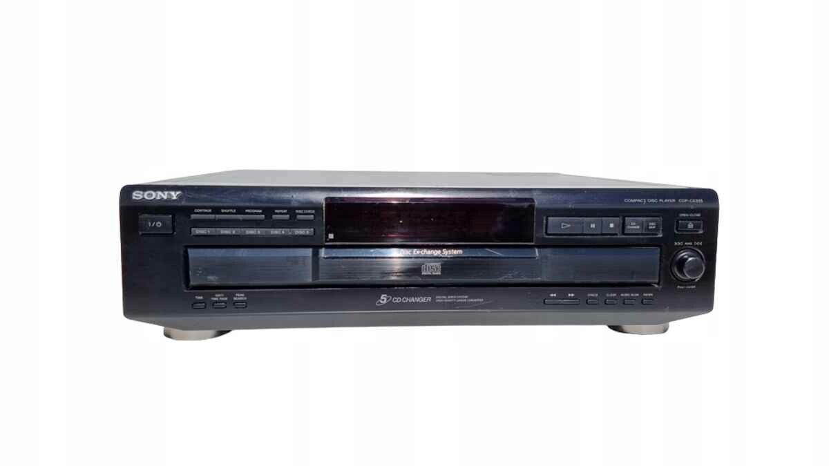 SONY CDP-CE335 – zmieniarka odtwarzacz CD player (stan nowy)