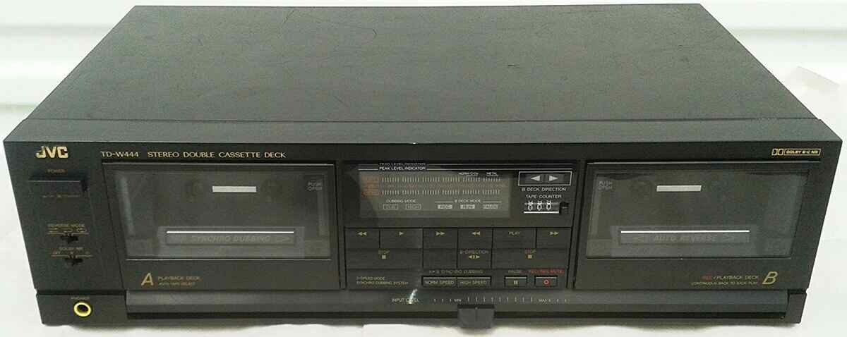 JVC TD-W444 – magnetofon Deck dwukasetowy – stan: nowy