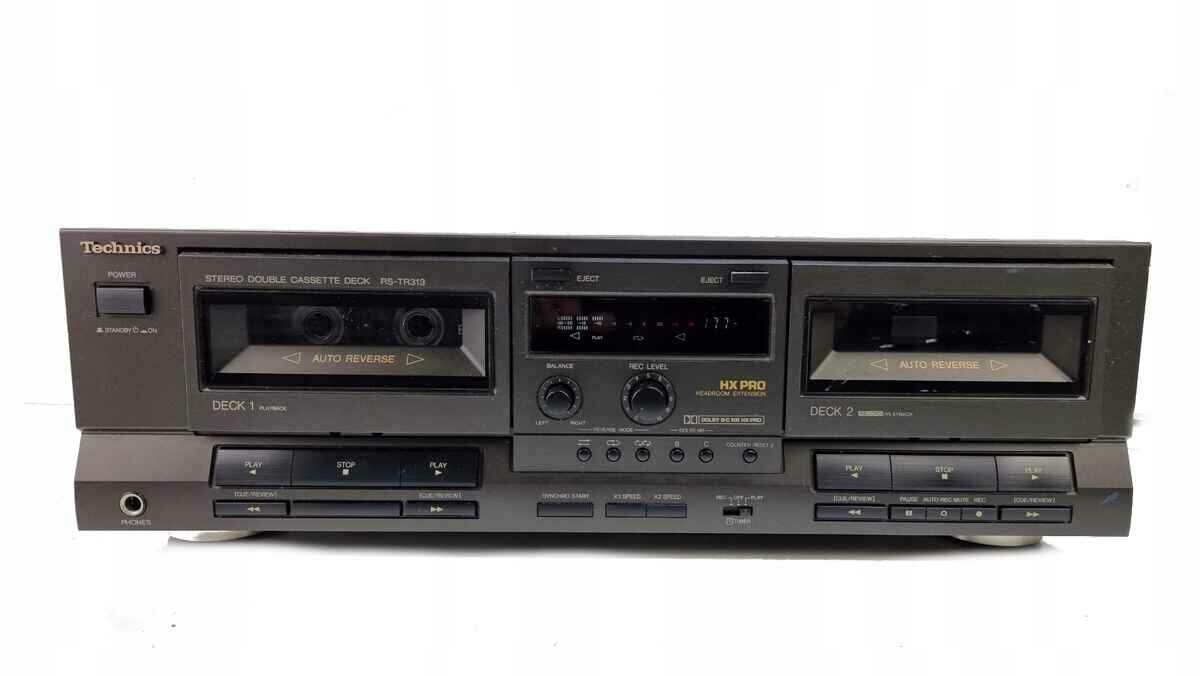 Technics RS-TR313 – magnetofon dwukasetowy – oferta