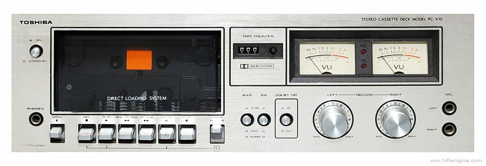 Toshiba PC-X10 Deck – magnetofon kasetowy – stan: nowy