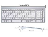 Sanhoton 2.4G Ultra – klawiatura bezprzewodowa (używany) – zdjęcie 3