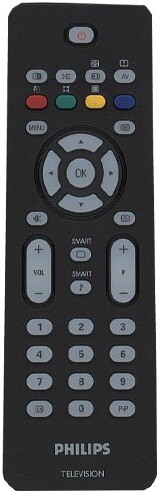 PHILIPS RC2023601/01 – pilot do telewizora, stan: używany