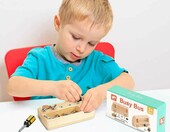 Flying Hippo – edukacyjna drewniana zabawka Busy (stan nowy) – zdjęcie 2