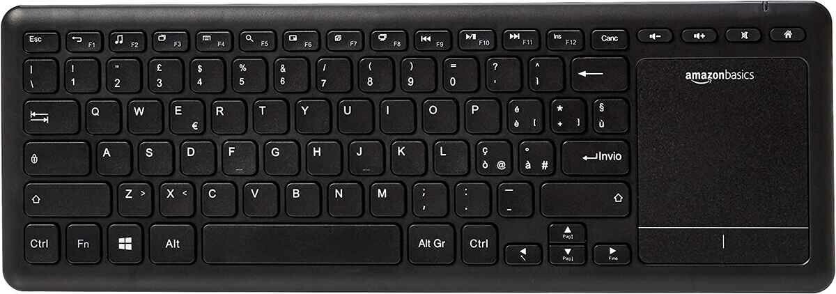 Klawiatura bezprzewodowa Amazon Basics K4N-IT – ogłoszenie