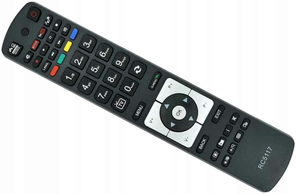 Pilot do TV Finlux HITACHI SHARP FINLUX RC5117 (ogłoszenie)