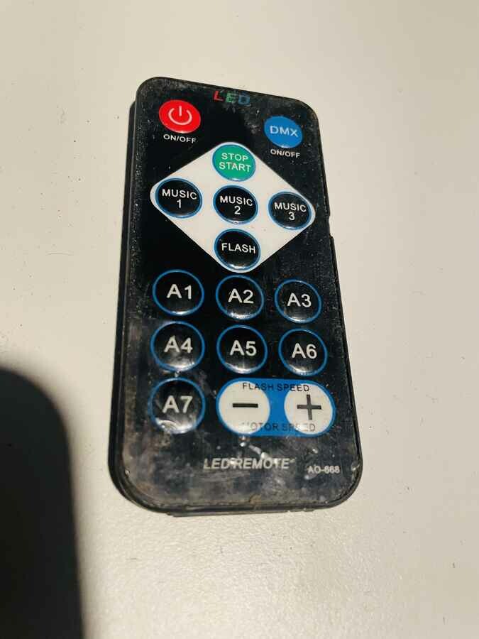 Pilot LED Remote do kuli AO-668 LED RGB, stan: używany