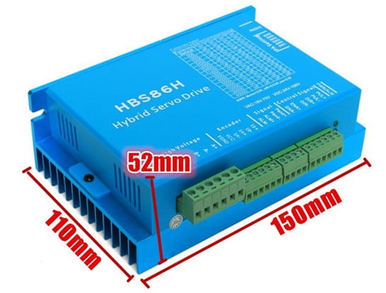 Sterownik do hybrydowego silnika Servo 2HSS86