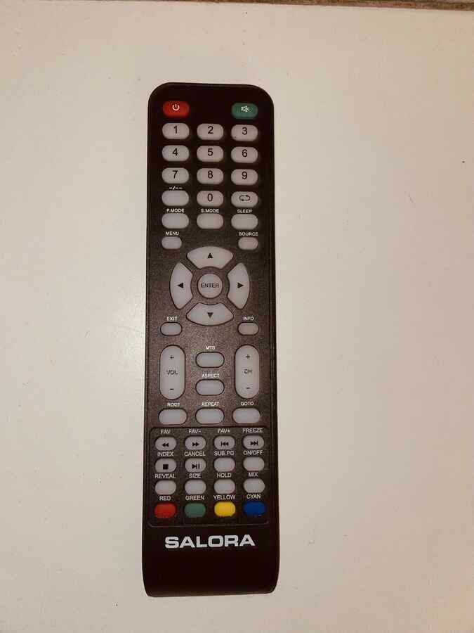 Salora – pilot, do telewizorów czarny – stan: nowy