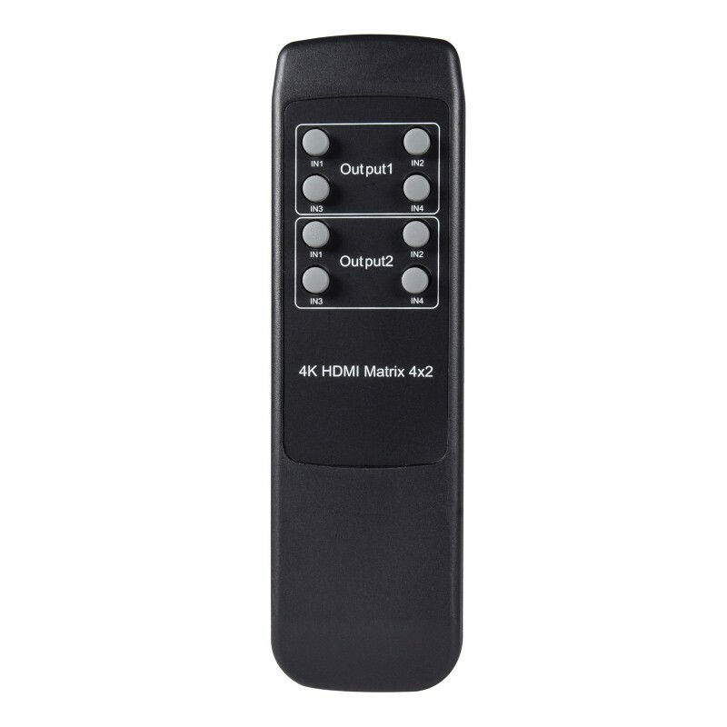 Pilot do rozdzielacza splittera 4x2 HDMI Matrix (używany)