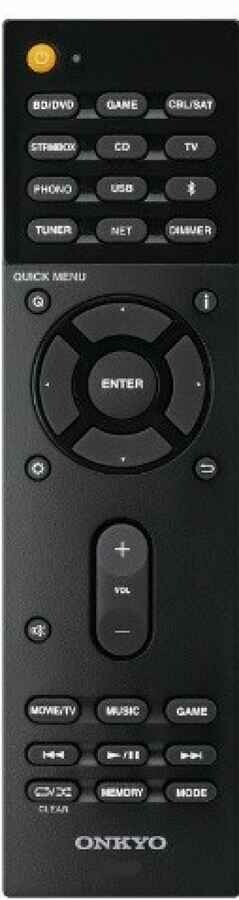 ONKYO RC-934R – pilot do amplitunera kina domowego (używany)