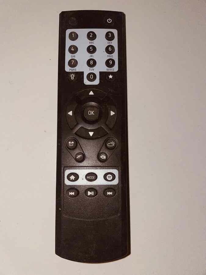 Pilot do sterowania TV telewizorem czarny MODE (ogłoszenie)