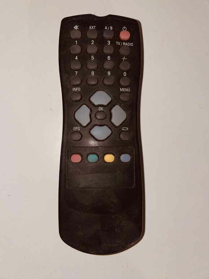 Pilot do starego telewizora TV czarny – stan: używany