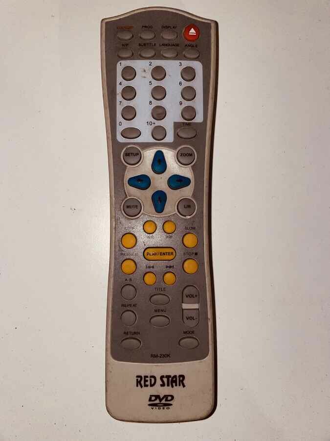 Pilot do starego TV telewizora RED STAR RM-230K (używany)