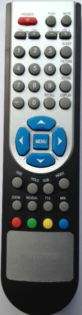 Telefunken LCD1509 – pilot do TV telewizora, stan: używany