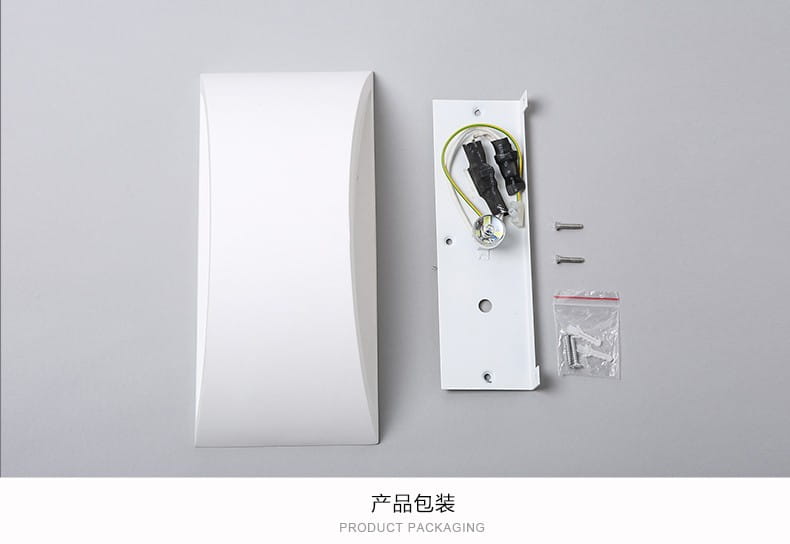 Lampa ścienna kinkiet gipsowy gips 1 LED