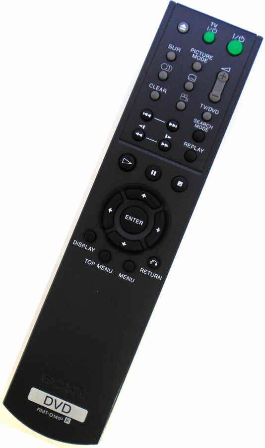 Sony RMT-D141P – pilot do odtwarzacza DVD – ogłoszenie