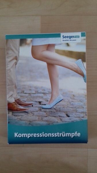 Seeger – komfortowe pończochy uciskowe / nowy (ogłoszenie)