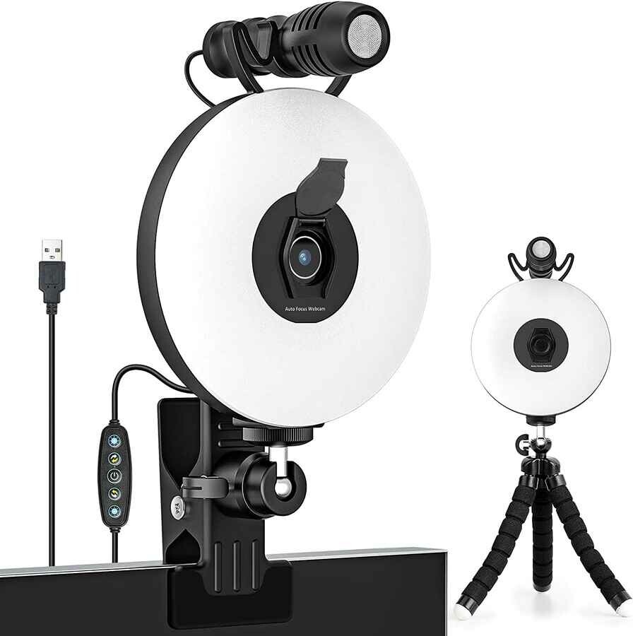 CoMokin USB Zoom 1080P – kamera internetowa (stan nowy)