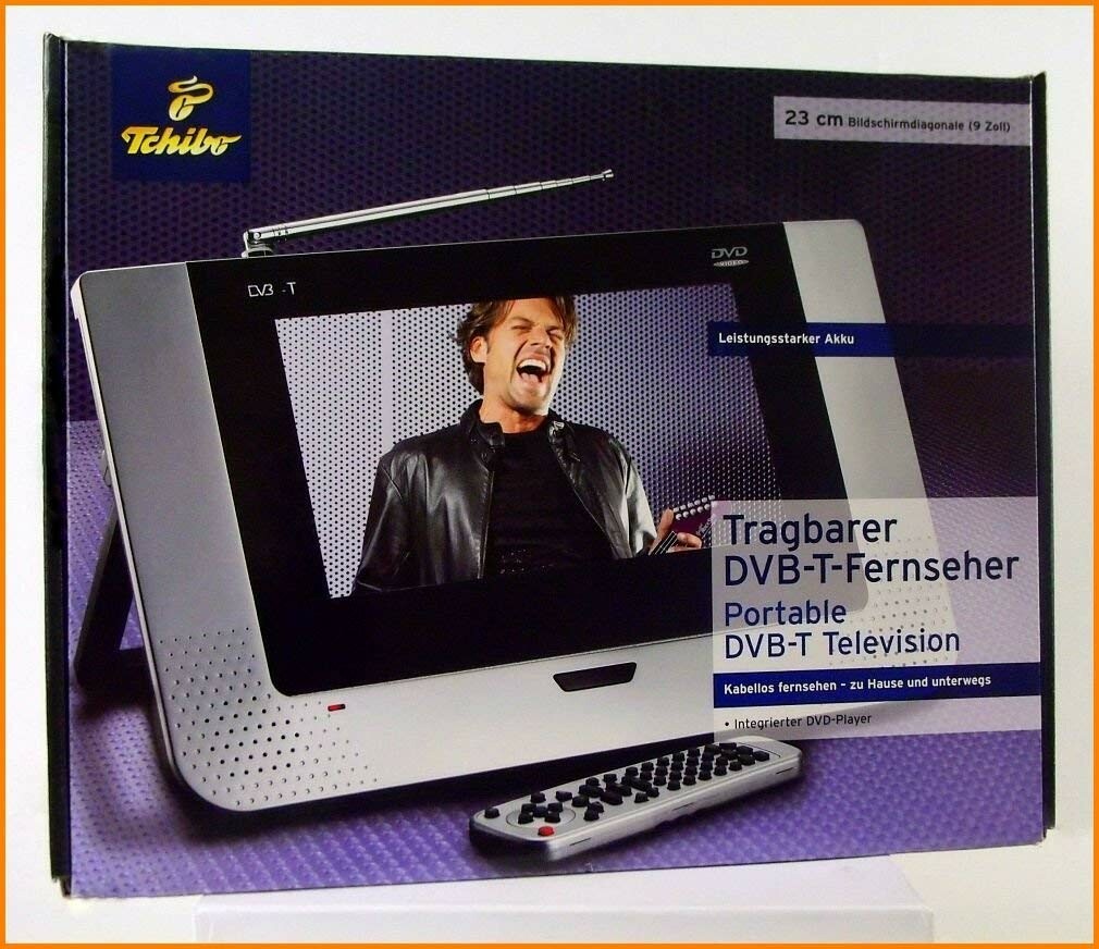 Tchibo 9 – MOBILNY TV LCD, Z DVD DVB-T, stan: używany