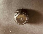 Szpiegowska mini kamera okrągła MicroSD magnes (używany) – zdjęcie 1