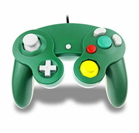 Nintendo TechKen Gamecube – kontroler pad, Wii zielony