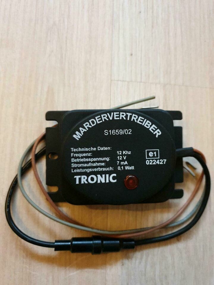 Środek odstraszający kuny do samochodu Tronic (używany)