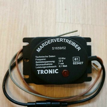 Środek odstraszający kuny do samochodu Tronic (używany)